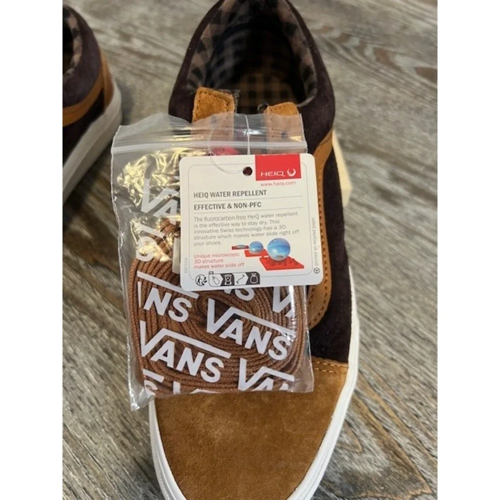 Vans Old Skool Skate Sneakers Suede Brown NWT Eco Dry Unisex Men 7.5/W‎ 9 Street